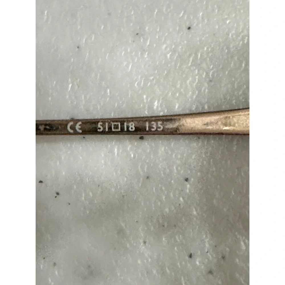 NINE WEST NW 1049‎ 717 AUTHENTIC EYEGLASSES Rose Gold Color 51 18 135